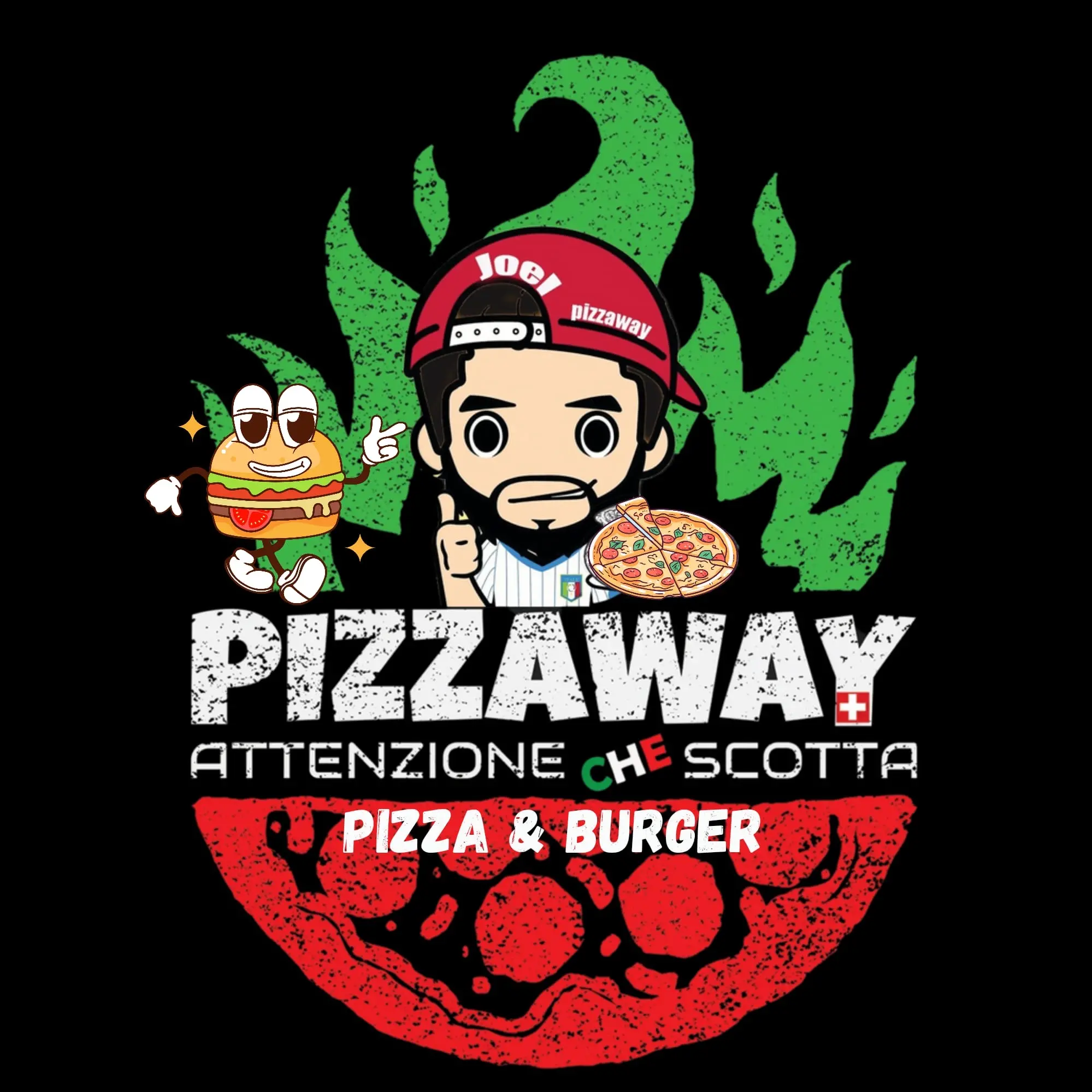 Logo Pizza Away
